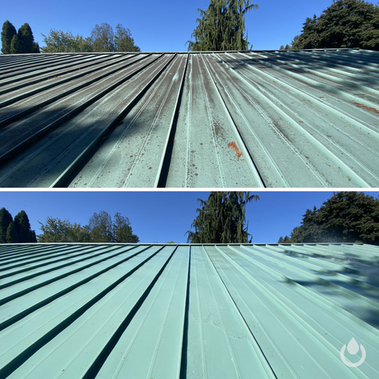 Metal & Corrugated Roof Cleaning