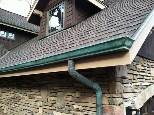 Copper Gutters